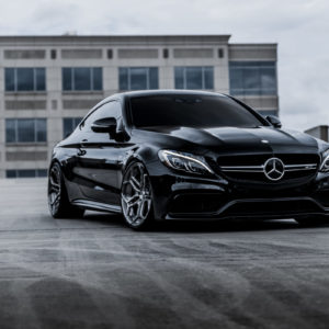 Mercedes AMG C63S Coupe on Velos XX Forged Wheels - Velos Designwerks